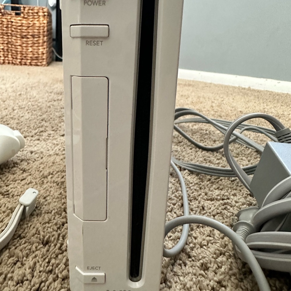 White Gaming Console